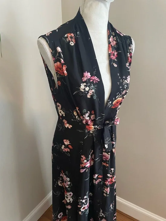 Soprano Floral Maxi Dress Sleeveless - Picture 3 of 6